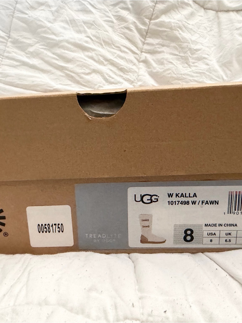 UGG W Kalla Boot Box in Fawn